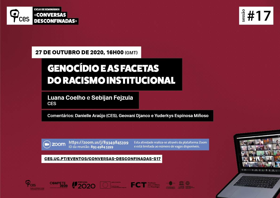 Genocídio e as facetas do racismo institucional<span id="edit_30253"><script>$(function() { $('#edit_30253').load( "/myces/user/editobj.php?tipo=evento&id=30253" ); });</script></span>