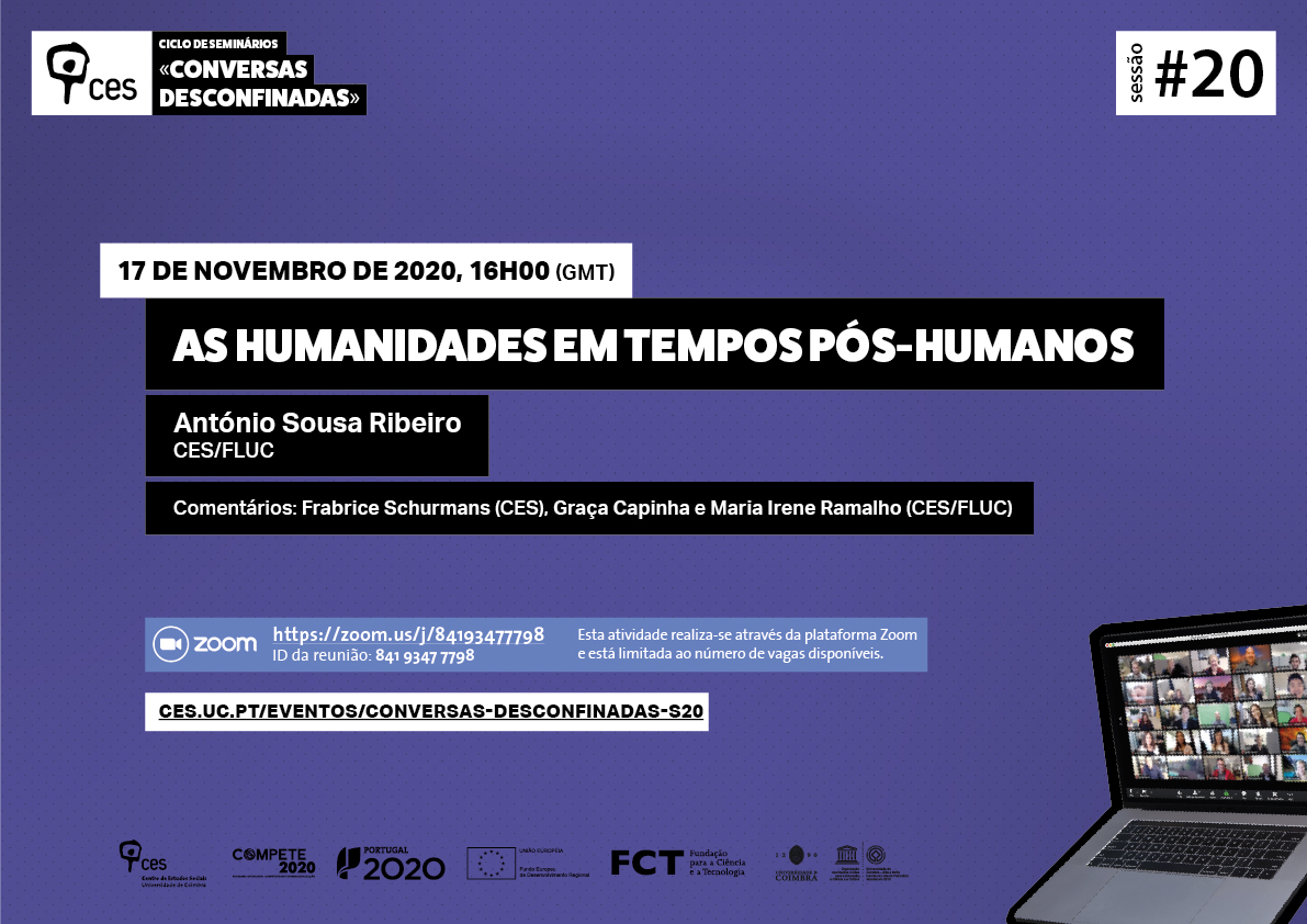 As Humanidades em tempos pós-humanos<span id="edit_30259"><script>$(function() { $('#edit_30259').load( "/myces/user/editobj.php?tipo=evento&id=30259" ); });</script></span>