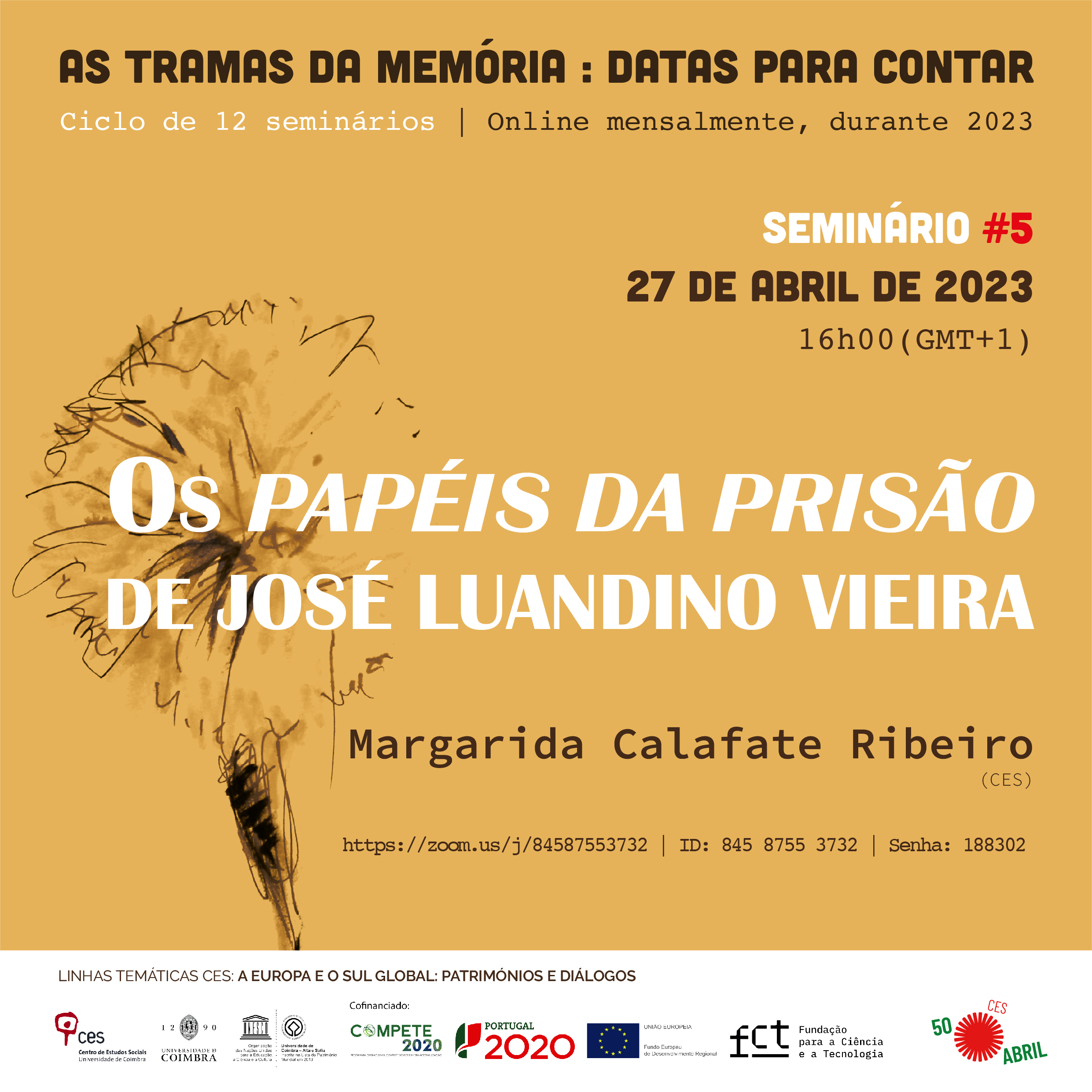 <em>Papéis da Prisão</em> by José Luandino Vieira<span id="edit_41731"><script>$(function() { $('#edit_41731').load( "/myces/user/editobj.php?tipo=evento&id=41731" ); });</script></span>