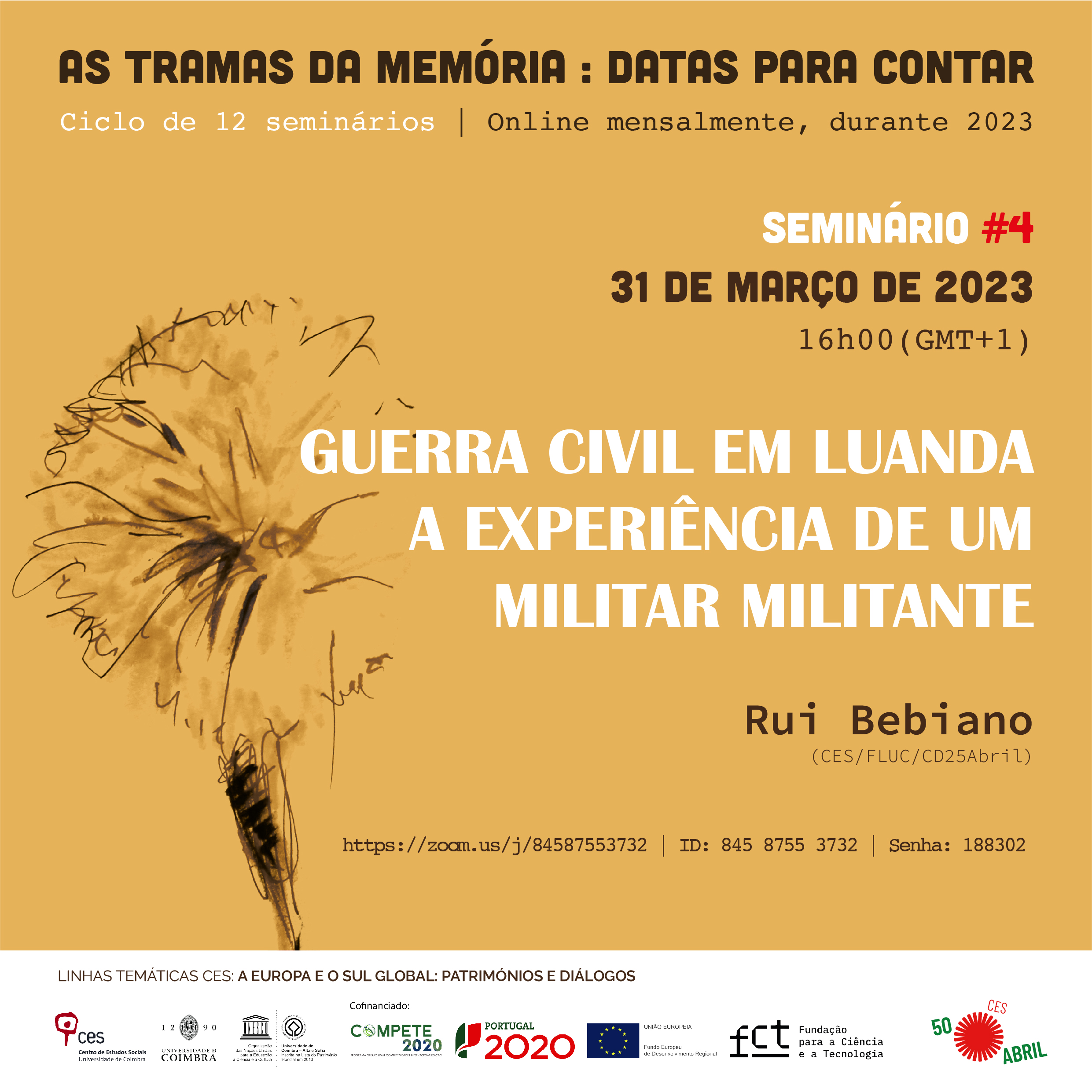 Guerra Civil em Luanda - a experiência de um militar militante<span id="edit_41780"><script>$(function() { $('#edit_41780').load( "/myces/user/editobj.php?tipo=evento&id=41780" ); });</script></span>