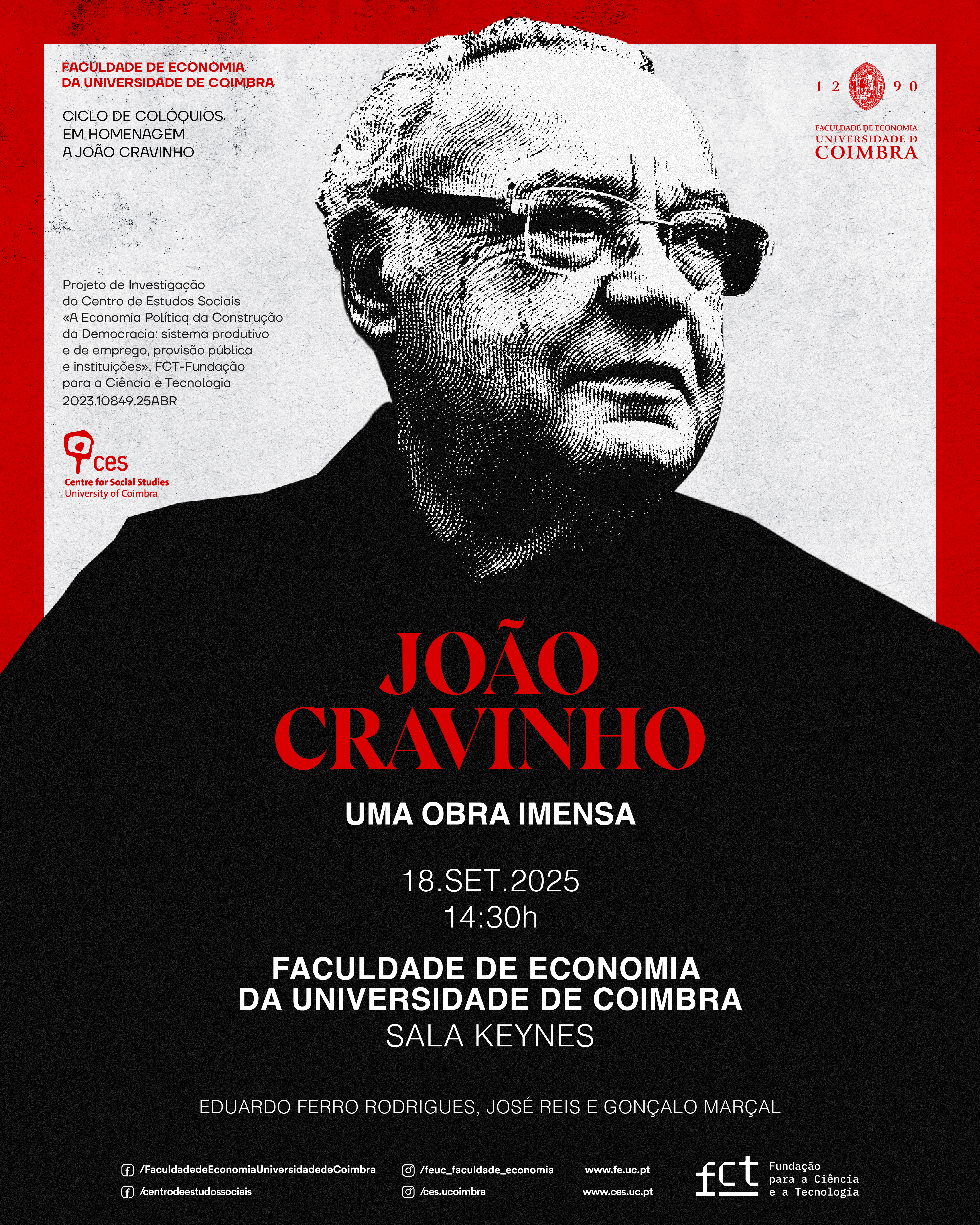 João Cravinho: an immense body of work<span id="edit_48504"><script>$(function() { $('#edit_48504').load( "/myces/user/editobj.php?tipo=evento&id=48504" ); });</script></span>