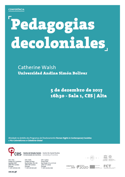 Decolonial pedagogies<span id="edit_18007"><script>$(function() { $('#edit_18007').load( "/myces/user/editobj.php?tipo=evento&id=18007" ); });</script></span>