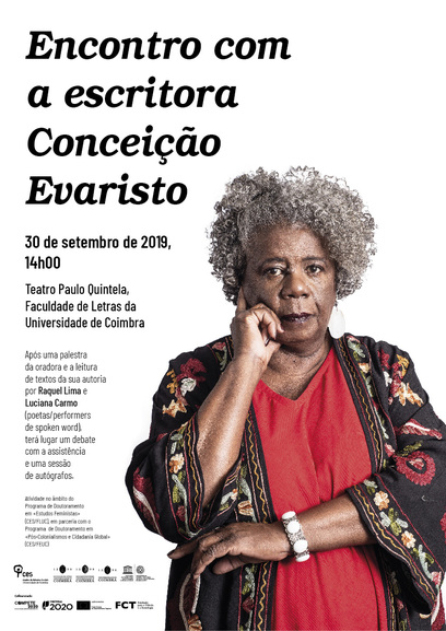 Encontro com a escritora Conceição Evaristo<span id="edit_26402"><script>$(function() { $('#edit_26402').load( "/myces/user/editobj.php?tipo=evento&id=26402" ); });</script></span>